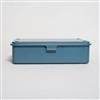 TOYO Steel Værktøjskasse T - 190 – Blue Grey (Limited Edition · Made in Japan) - Snedkerværktøj