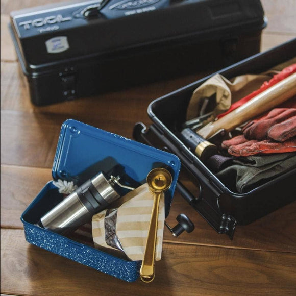 TOYO Steel Værktøjskasse T - 190 – Japanese Indigo (Made in Japan) - Snedkerværktøj