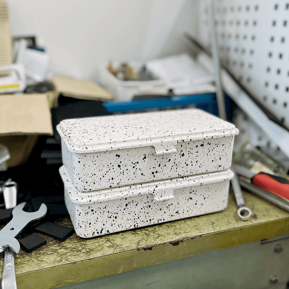 TOYO Steel Værktøjskasse T - 190 – Japanese White Indigo (Special Edition · Made in Japan) - Snedkerværktøj