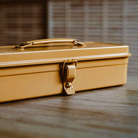 TOYO Steel Værktøjskasse T - 320 – Mustard - Snedkerværktøj