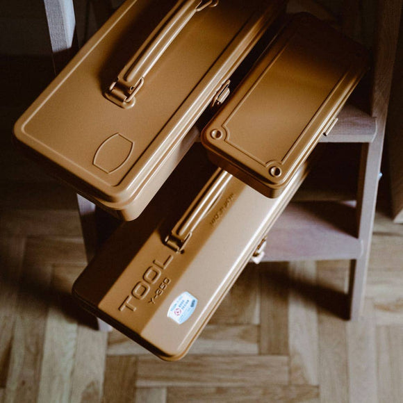 TOYO Steel Værktøjskasse T - 320 – Mustard - Snedkerværktøj