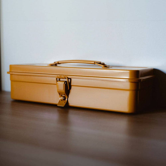 TOYO Steel Værktøjskasse T - 320 – Mustard - Snedkerværktøj