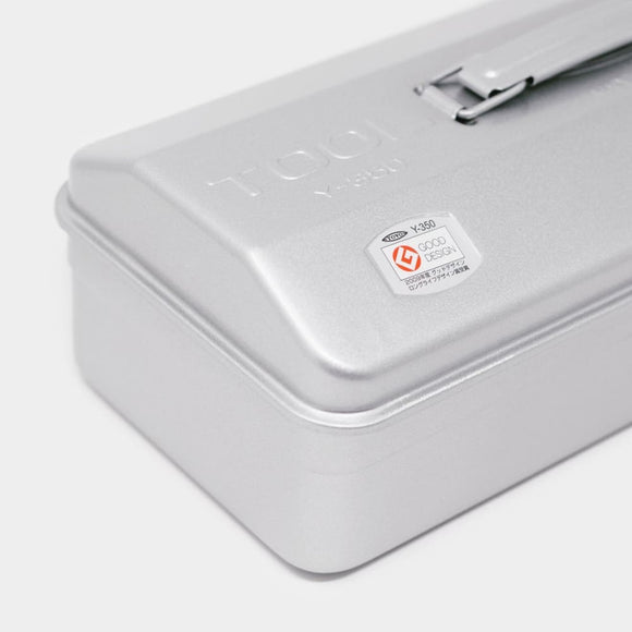 TOYO Steel Værktøjskasse Y - 350 – Silver - Snedkerværktøj