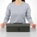 TOYO Steel Værktøjskasse Y - 350 – Titanium - Snedkerværktøj