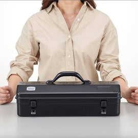 TOYO Steel Værktøjskasse Y - 410 – Blue - Snedkerværktøj