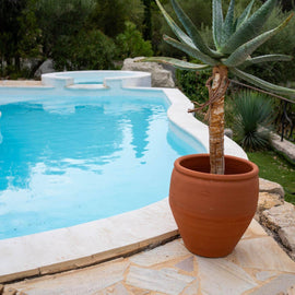 Traditionel fransk havekrukke i håndlavet terrakotta – Vendée - serien - Snedkerværktøj