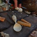 Værktøjsrulle i kraftigt kanvas - Håndlavet - Snedkerværktøj