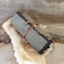 Værktøjsrulle i kraftigt kanvas - Håndlavet - Snedkerværktøj