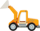 Wheel loader with bucket | Vehicles | Wooden toy - Snedkerværktøj