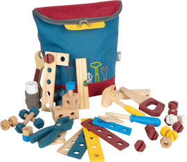“Workshop” tool backpack | game tools | wooden toys - Snedkerværktøj