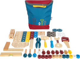 “Workshop” tool backpack | game tools | wooden toys - Snedkerværktøj