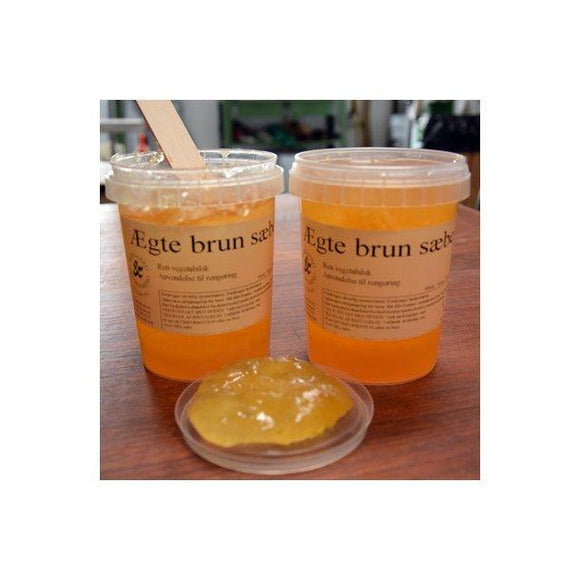 Ægte Brun Sæbe 500g. - Snedkerværktøj