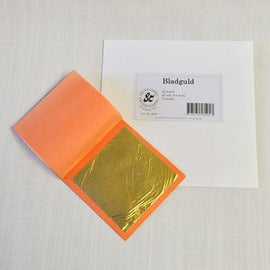 Bladguld 22 k. 8x8 cm - Snedkerværktøj