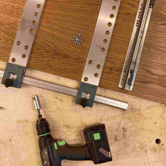 Borelære til Skuffeudtræk - Snedkerværktøj