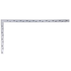 Carpenters square Wide Hard Chrome finish JIS - 50 cm - Snedkerværktøj