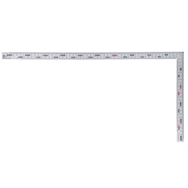 Carpenters square Wide Hard Chrome finish JIS - 50 cm - Snedkerværktøj