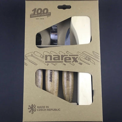 Et komplet snitte-sæt til træskeer - Snedkerværktøj