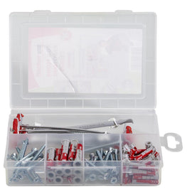 Gør-det-selv BOX-1 skruer og plugs (Hulmur og gips) - Snedkerværktøj