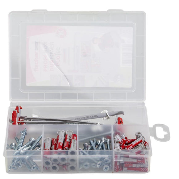 Gør-det-selv BOX-1 skruer og plugs (Hulmur og gips) - Snedkerværktøj