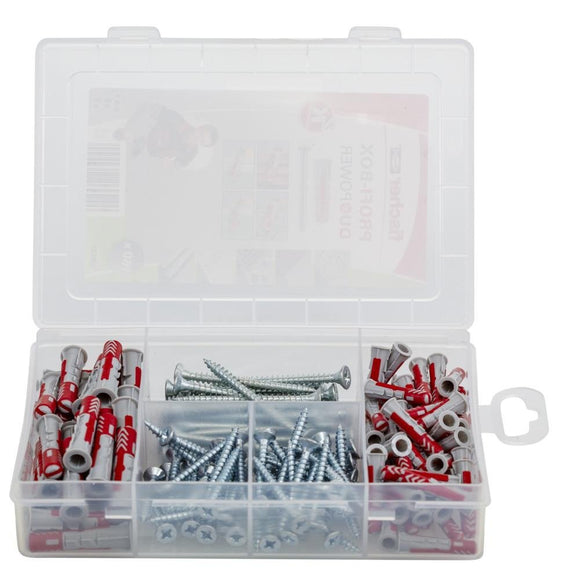 Gør-det-selv BOX-2 skruer og plugs - Snedkerværktøj