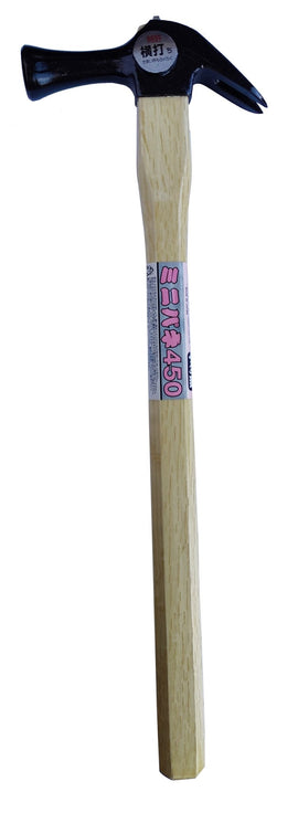 Japansk Hammer 560g. Langskaftet med sømudtrækker - Snedkerværktøj