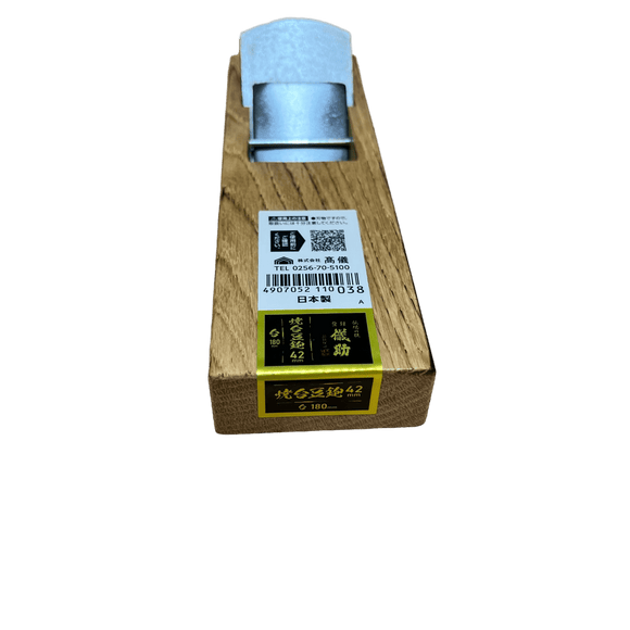 Japansk Høvl 42 mm. Håndsmedet lamineret stål 62 HRC - Snedkerværktøj