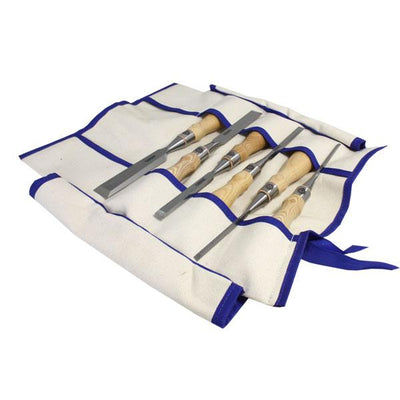 Richter Stemmejernsæt i værktøjsrulle - Snedkerværktøj