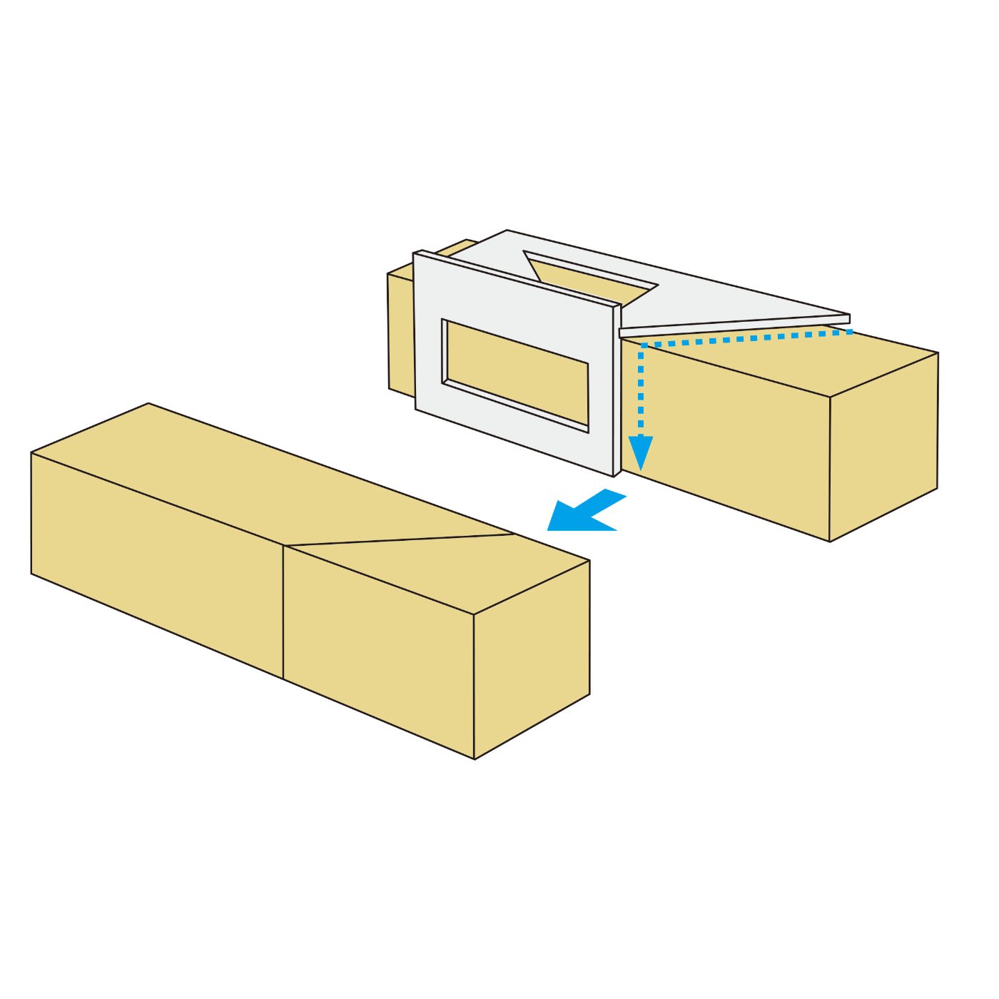 Shinwa 3D Vinkellineal - Snedkerværktøj