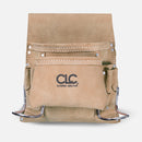 Søm- og værktøjslomme i læder, lille - Snedkerværktøj