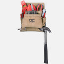 Søm- og værktøjslomme i læder, lille - Snedkerværktøj