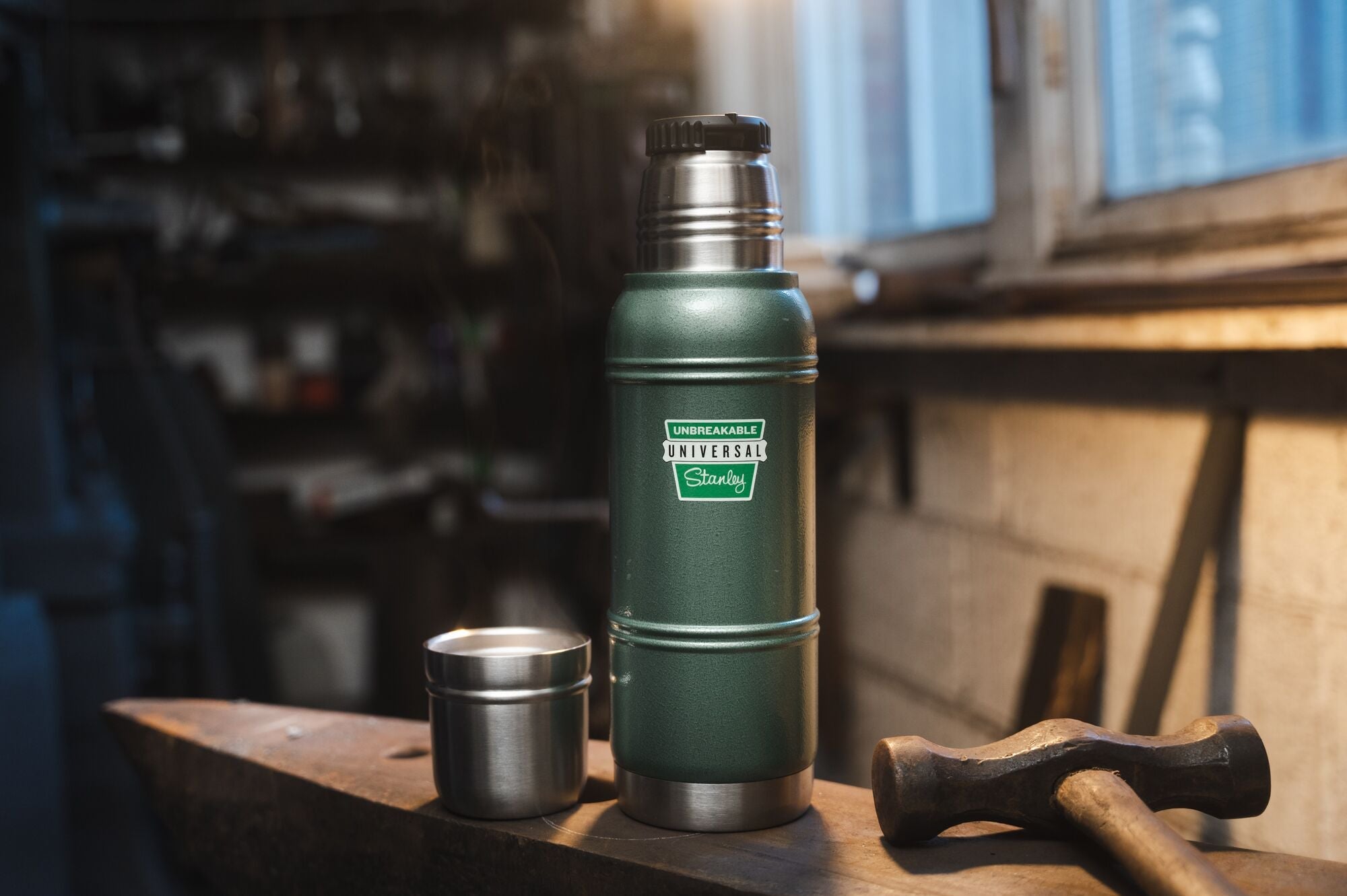 Stanley The Milestones Thermal Bottle 1.0L 1960 Vintage Green - Snedkerværktøj