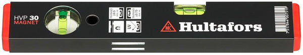 Vaterpas aluminium HVP MAGNET, 300 mm - Snedkerværktøj