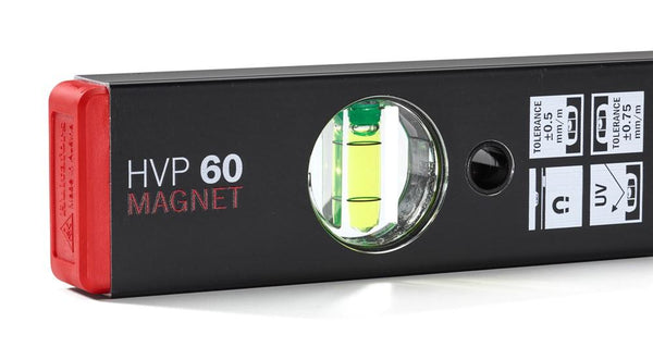 Vaterpas aluminium HVP MAGNET, 300 mm - Snedkerværktøj